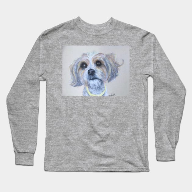 Biewer Terrier Long Sleeve T-Shirt by Merlinsmates